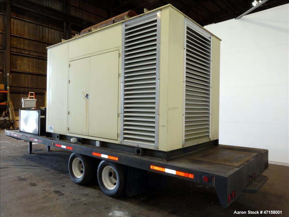 Used-Kohler 500 kW portable diesel   generator. MTU / Detroit Diesel 8V2000