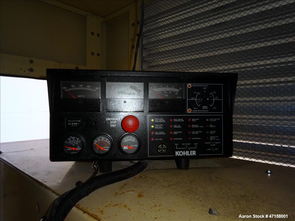 Used Kohler 500 kW portable diesel   generator. MTU / Detroit Diesel 8V2000