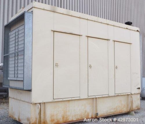 Used Kohler 515kW diesel generator set. Kohler Model 500ROZD Serial 622118. Detroit Diesel 12V-92T rated 830 HP @ 1800 RPM. 3/60/480V. Weather Enclosure. 1000 Gallon Sub-base fuel tank. Less than 150...