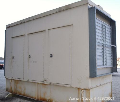 Used Kohler 515kW diesel generator set. Kohler Model 500ROZD Serial 622118. Detroit Diesel 12V-92T rated 830 HP @ 1800 RPM. 3/60/480V. Weather Enclosure. 1000 Gallon Sub-base fuel tank. Less than 150...
