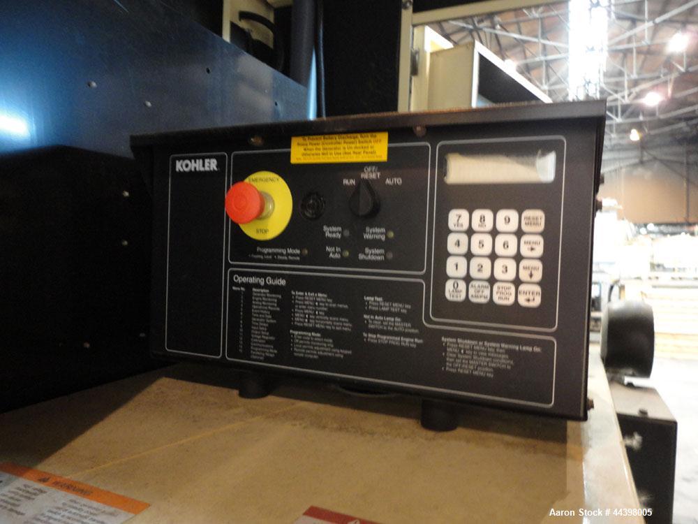 Used Kohler 55 kW Standby (50kW prime) Diesel Generator Set, trailer mounted, model 50REOZJB, serial #2149163.  John Deere 4045TF270 engine rated 110 hp @ 1800 rpm, serial #PE4045T656712, EPA tier II...