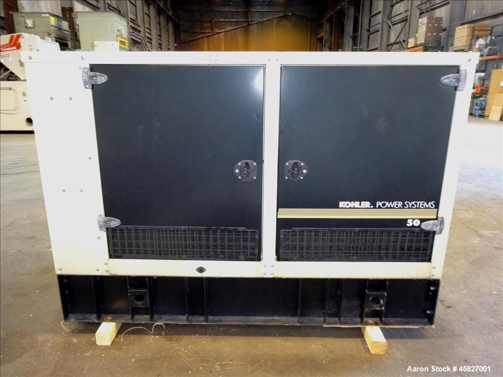 Used Kohler 47 kW standby (43 kW prime)  50REOZJC, John Deere model 4024HF285