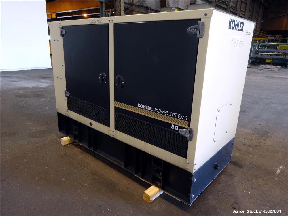 Used Kohler 47 kW standby (43 kW prime)  50REOZJC, John Deere model 4024HF285