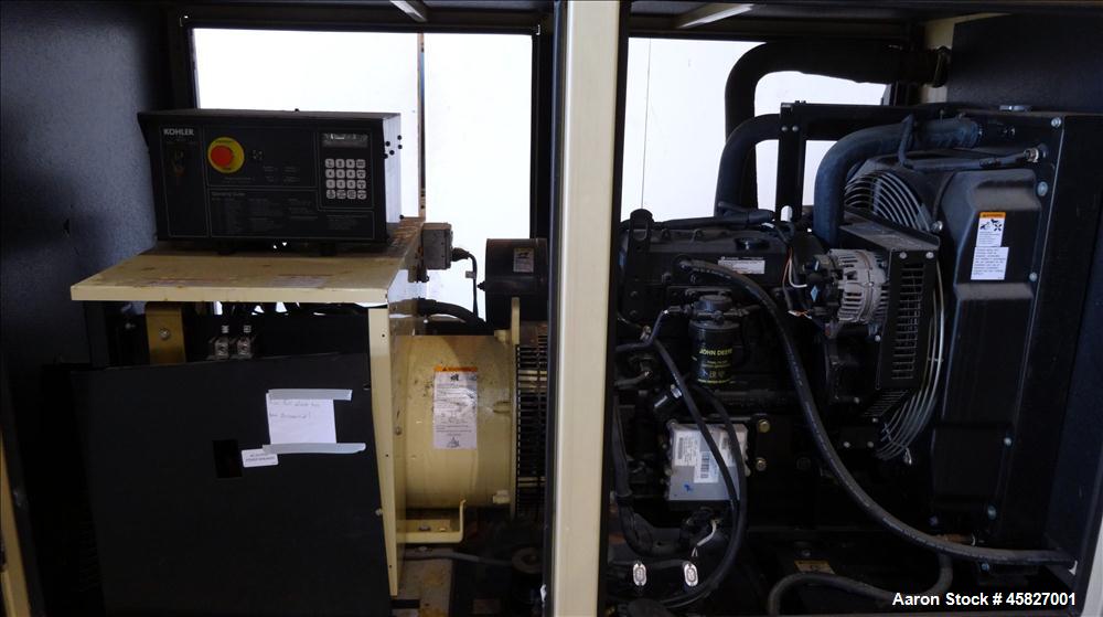Used Kohler 47 kW standby (43 kW prime)  50REOZJC, John Deere model 4024HF285