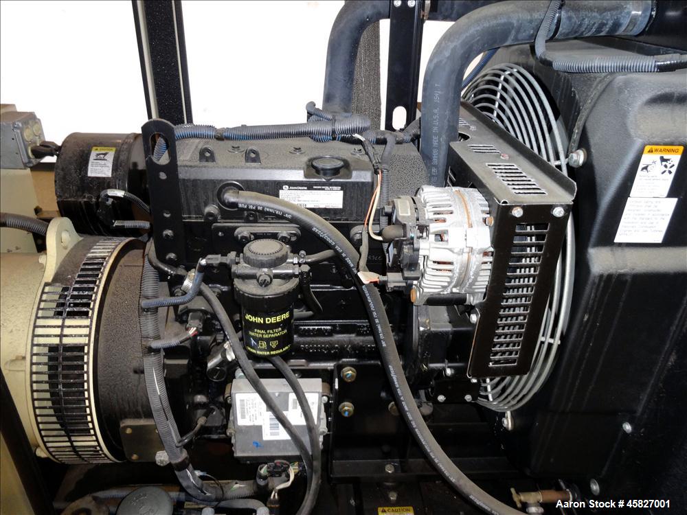 Used Kohler 47 kW standby (43 kW prime)  50REOZJC, John Deere model 4024HF285