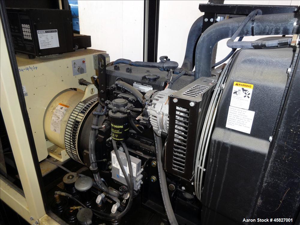 Used Kohler 47 kW standby (43 kW prime)  50REOZJC, John Deere model 4024HF285