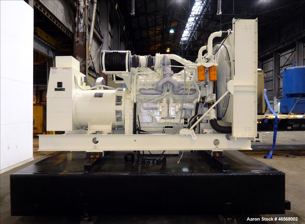 Used Kohler 600kW standby (545 kW prime) diesel generator set, model 600ROZD71,