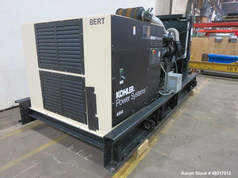 Used Kohler 600 kW Standby (545 kW Prime) Diesel Generator Set