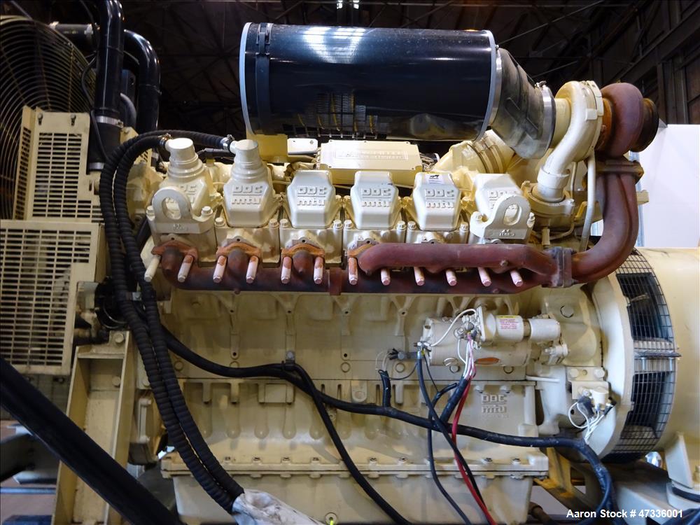 Used- Kohler 610 kW Diesel Generator Set, Detroit Diesel / MTU 12V2000-G70