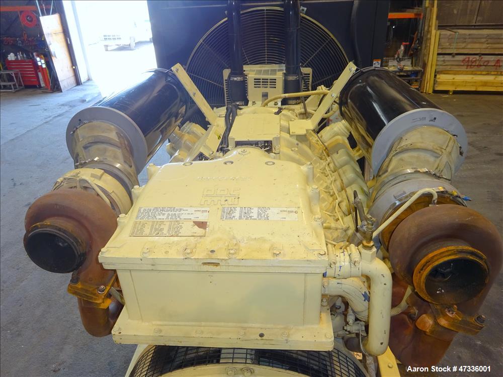 Used Kohler 610 kW Diesel Generator Set, Detroit Diesel / MTU 12V2000-G70