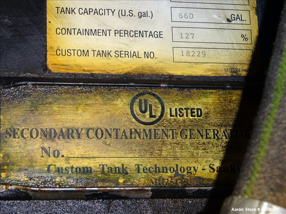 Used Kohler 610 kW Diesel Generator Set, Detroit Diesel / MTU 12V2000-G70