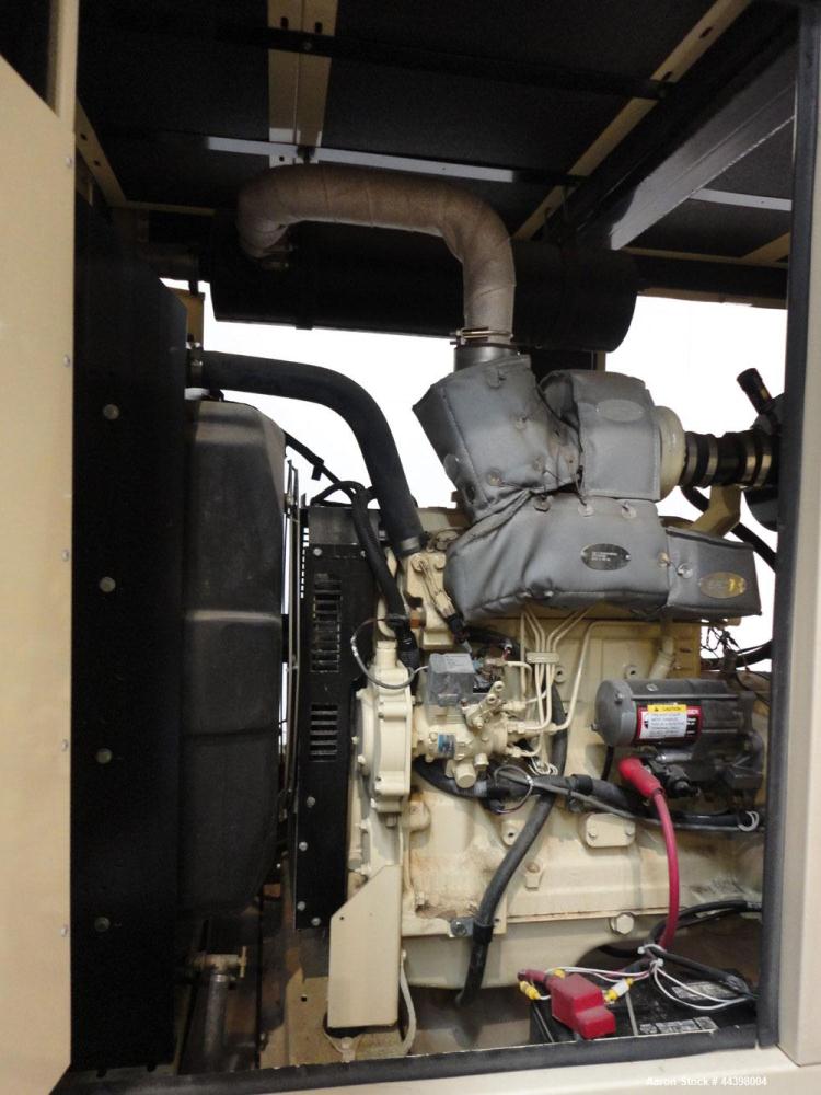 Used Kohler 62 kW standby (57 kW prime) diesel generator set, portable / trailer mounted, model 60REOZJB, SN-2131295. John Deere model 4045TF270 engine rated 110 HP @ 1800 RPM, SN-PE4045T608511, emis...