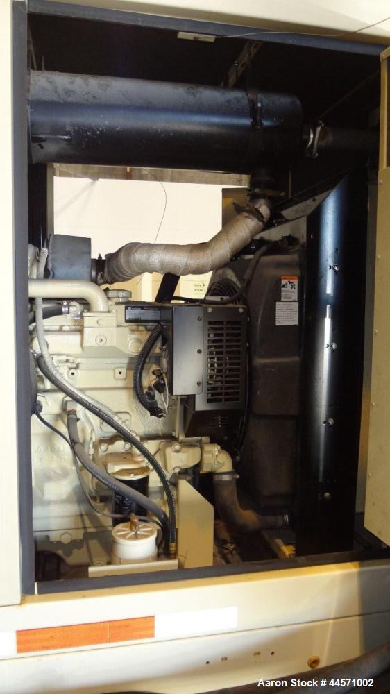 Used Kohler 54 kW standby (50kW prime) diesel generator set, trailer mounted, model 60REOZJB, SN-2002787. John Deere 4045TF270 engine rated 110 HP @ 1800 RPM, emissions EPA tier 2 certified, SN-PE404...
