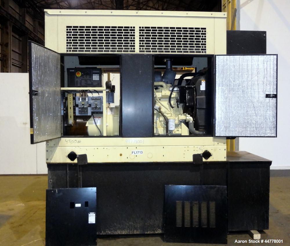 Used Kohler / John Deere 58 kW diesel generator, model 60REOZJB. John Deere 404