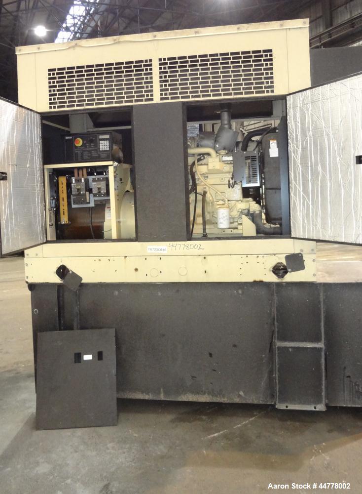 Used Kohler 58 kW Standby (53 kW Prime) Diesel Generator Set, Model 60REOZJB, Serial #2141423.  John Deere model 4045TF270 engine rated 110 hp @ 1800 rpm, serial #PE4045T635629, emissions EPA tier 2 ...