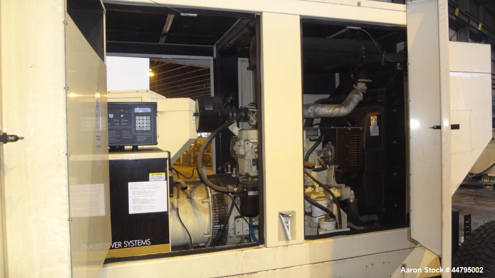 Used Kohler 54 kW Standby (50 kW Prime) Rated Diesel Generator Set, trailer mounted, model 60REOZJB, serial #2026818.  John Deere 4045TF270 engine rated 110 hp @ 1800 rpm, emissions EPA tier 2 certif...