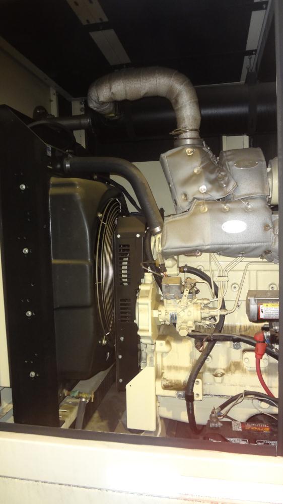 Used Kohler 62 kW Standby (57 kW Prime) Rated Diesel Generator Set, trailer mounted, model 60REOZJB, serial #2121110.  John Deere 4045TF270 engine rated 110 hp @ 1800 rpm, emissions EPA tier 2 certif...