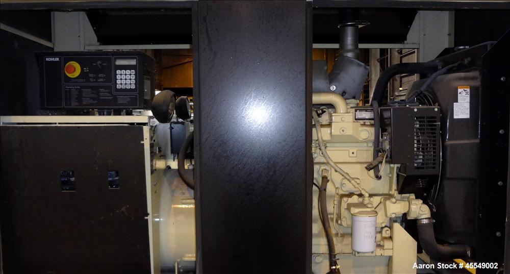 Used Kohler / John Deere 58 kW diesel generator, model 60REOZJB. John Deere 404