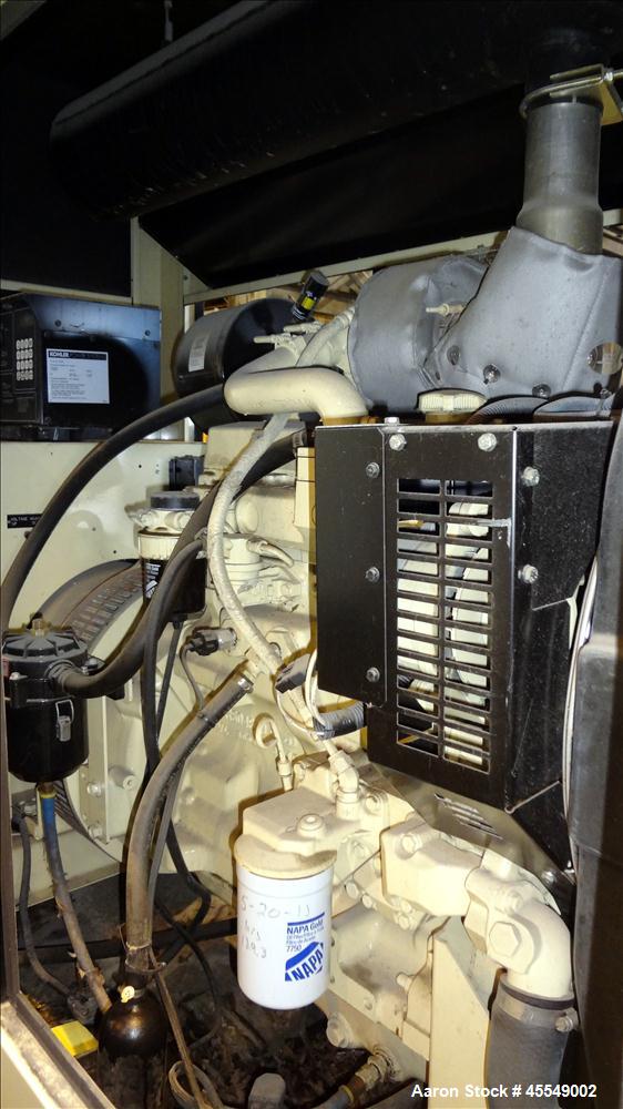 Used Kohler / John Deere 58 kW diesel generator, model 60REOZJB. John Deere 404