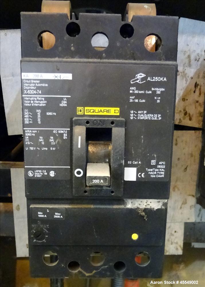Used Kohler / John Deere 58 kW diesel generator, model 60REOZJB. John Deere 404