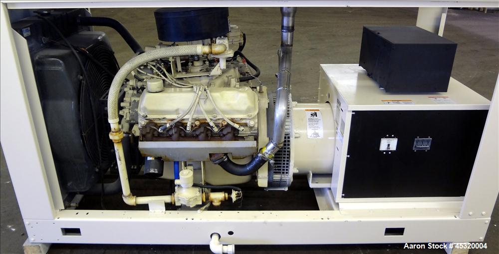 Used Kohler 60 kW natural gas generator, model 60RZ272. Ford LSG-875 engine.