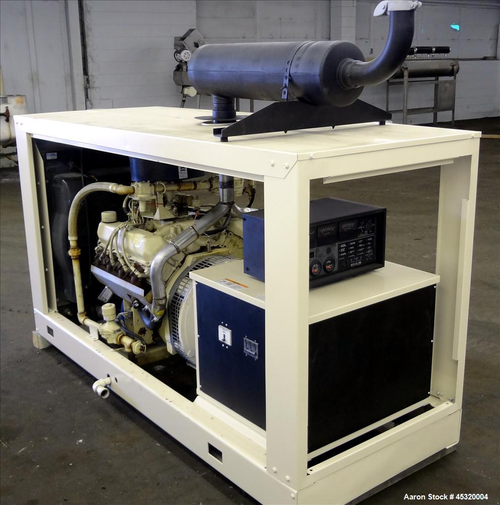 Used- Kohler 60 kW natural gas generator, model 60RZ272. Ford LSG-875 engine.