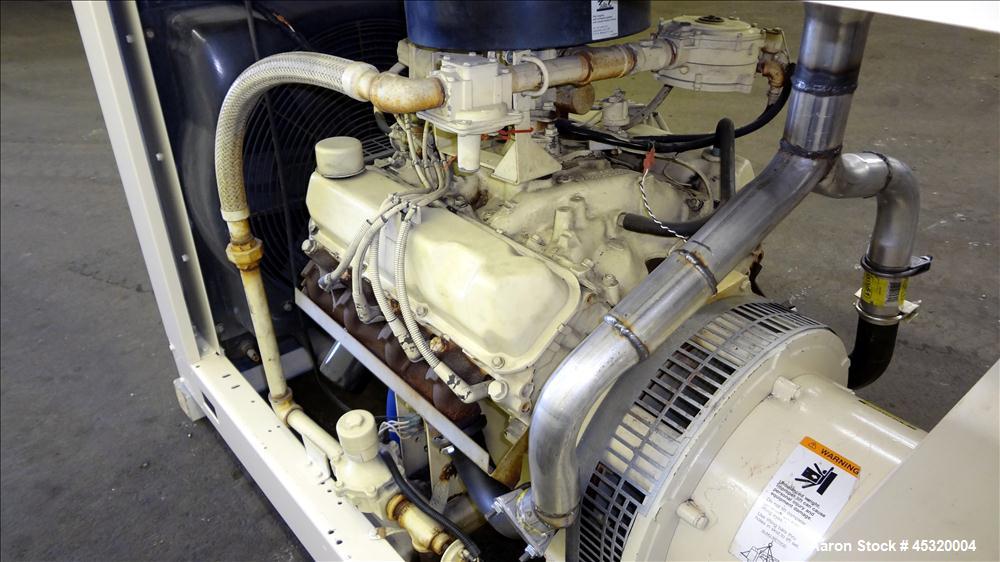 Used- Kohler 60 kW natural gas generator, model 60RZ272. Ford LSG-875 engine.