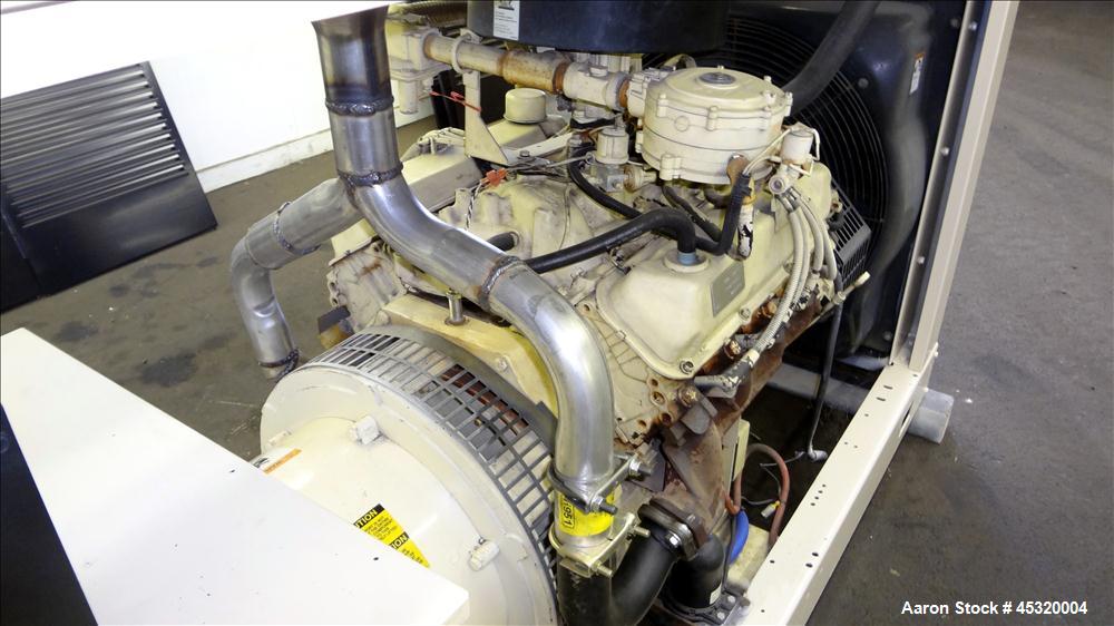Used- Kohler 60 kW natural gas generator, model 60RZ272. Ford LSG-875 engine.