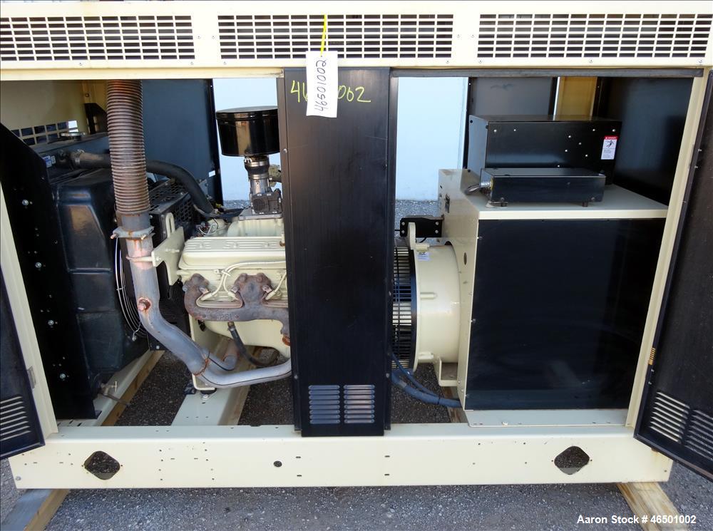 Used Kohler 57 kW  natural gas generator, model 60RZG. GM 5.7L engine.
