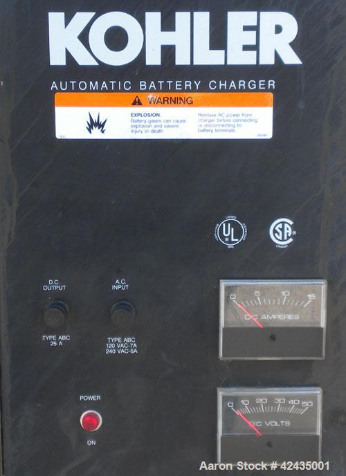 Used Kohler 750 kW Diesel Generator Set. Kohler model 750R0ZD, serial #386319. Detroit Diesel 16V-92TA engine rated 1170 hp @ 1800 rpm. 3/60/277-480V. 800 Amp and 225 Amp circuit breaker, battery cha...