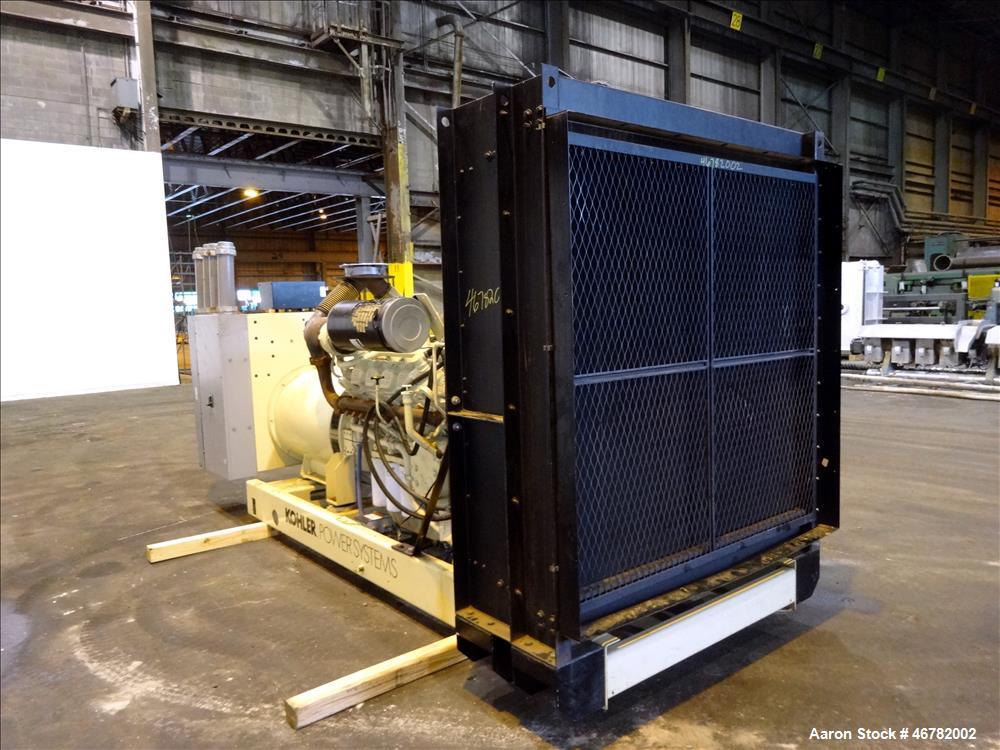 Used Kohler 755 kW diesel generator 750ROZD4, Detroit Diesel / MTU 12V2000 eng