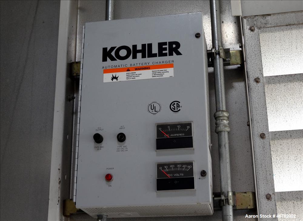 Used Kohler 755 kW diesel generator 750ROZD4, Detroit Diesel / MTU 12V2000 eng