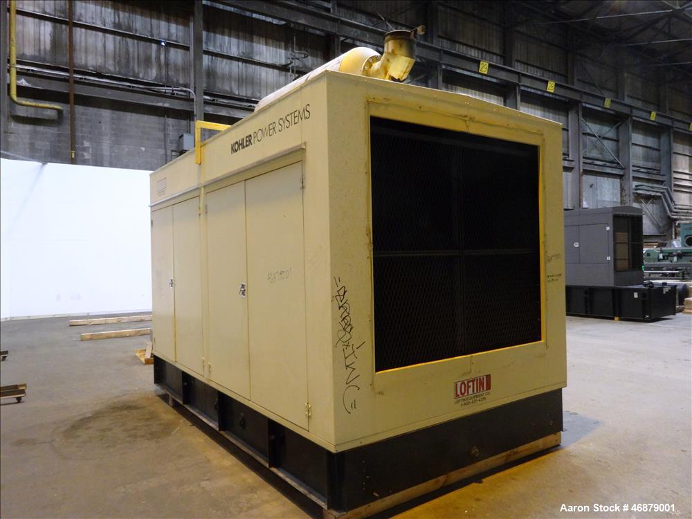Used Kohler 750 kW diesel generator set.
Detroit Diesel / MTU 12V2000 G81