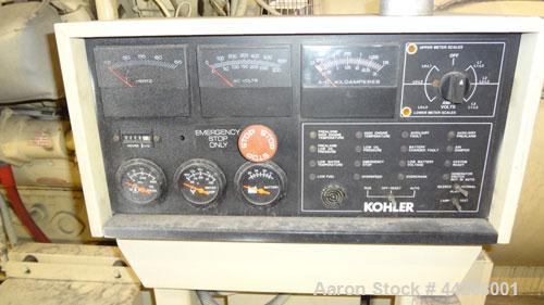 Used Kohler 800 kW diesel generator, model 800ROZD71. Detroit Diesel 16V-92TA e