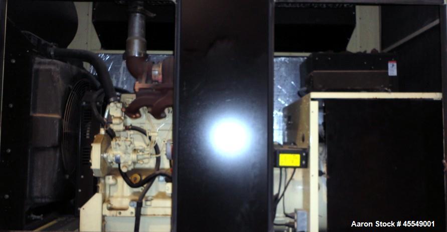 Used John Deere / Kohler 61 kW diesel generator, model 60REOZJB. John Deere 404