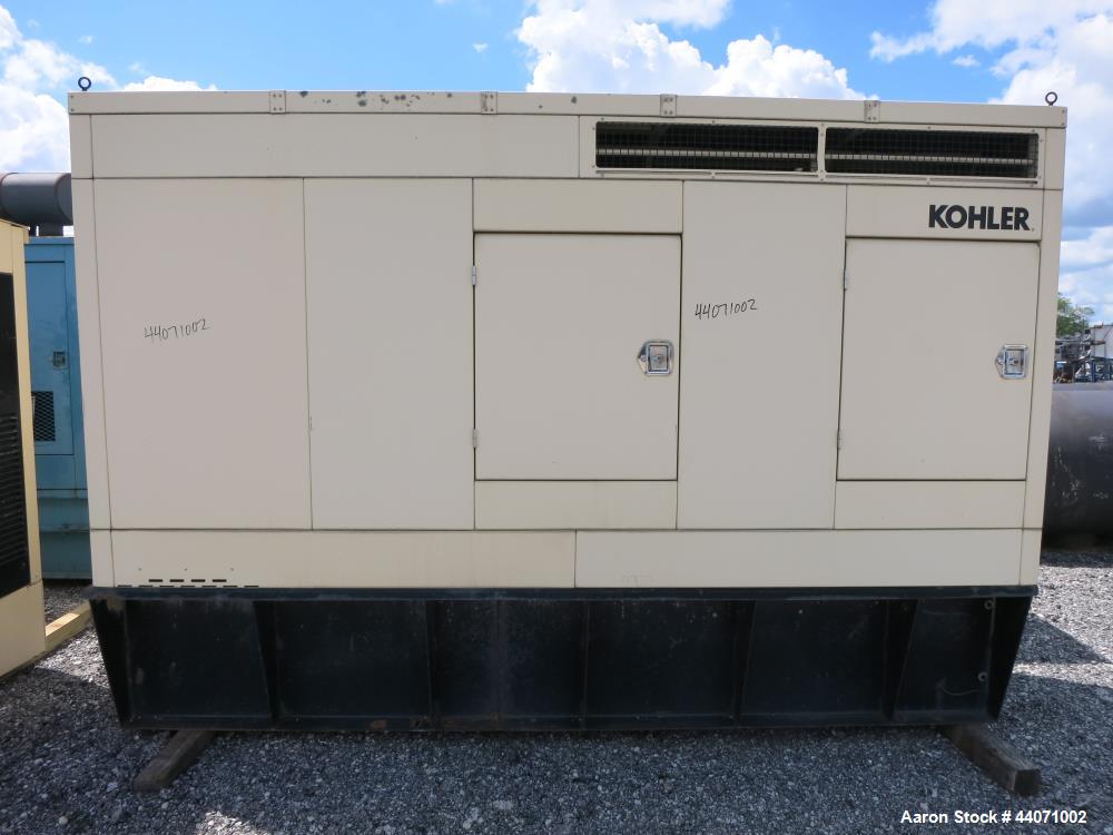 Used John Deere/Kohler 81 kW Standby Diesel Generator Set, Model 80ROZJ