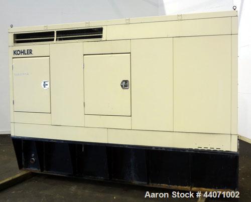 Used John Deere/Kohler 81 kW Standby Diesel Generator Set, Model 80ROZJ