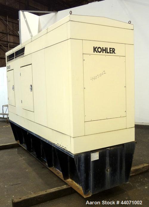 Used John Deere/Kohler 81 kW Standby Diesel Generator Set, Model 80ROZJ
