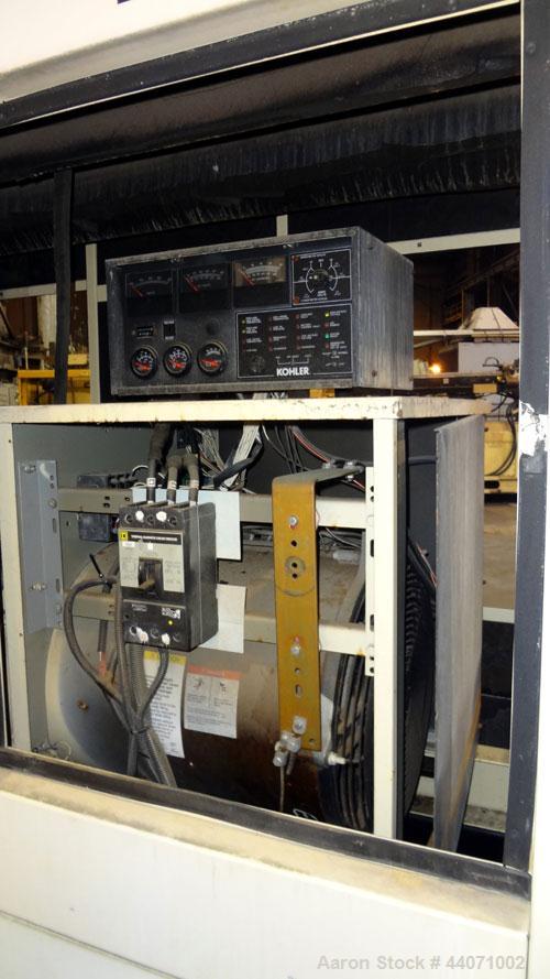 Used John Deere/Kohler 81 kW Standby Diesel Generator Set, Model 80ROZJ