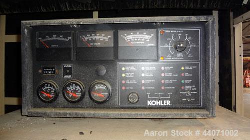 Used John Deere/Kohler 81 kW Standby Diesel Generator Set, Model 80ROZJ
