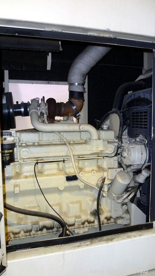 Used John Deere/Kohler 81 kW Standby Diesel Generator Set, Model 80ROZJ