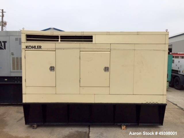 Used Kohler 94kW Standby Diesel Generator Set, Model 80R0ZJ