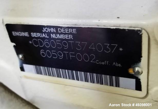 Used Kohler 94kW Standby Diesel Generator Set, Model 80R0ZJ