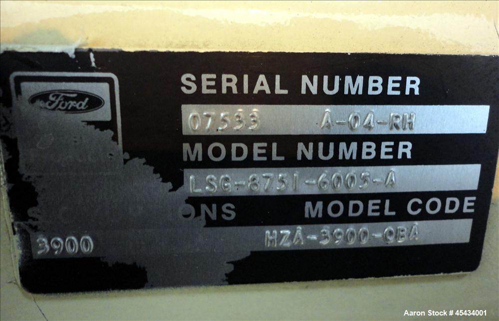 Used Kohler 80 kW Standby Natural Gas Generator Set, Model 80RZ72, Serial #388591. Ford LSG 875 engine rated 132 hp @ 1800 rpm, serial #07533 A-04-RH. 3/60/480V. Mainline circuit breaker. Coolant hea...