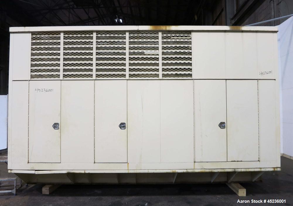 Used Kohler 825 kW standby diesel generator set, model 900ROZD, SN-384623. Detroit Diesel 24V-71TA engine rated 1550 HP at 1800 RPM, 3/60/277-480V with PMG (permanent magnet generator) 1600 Amp mainl...