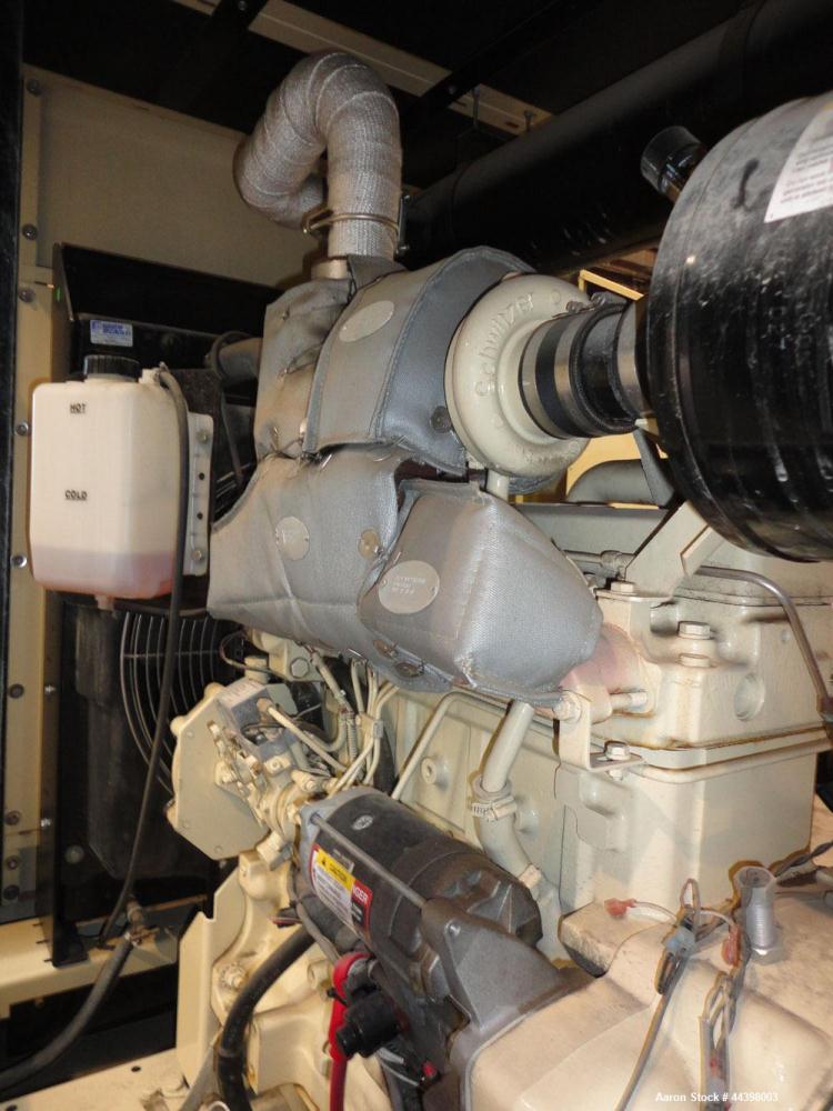 Used John Deere / Kohler 55 kW standby (50 kW prime) diesel generator set, portable / trailer mounted, model 50REOZJB, SN-2146208.  John Deere model 4045TF270 engine rated 110 HP at 1800 RPM, SN-PE40...