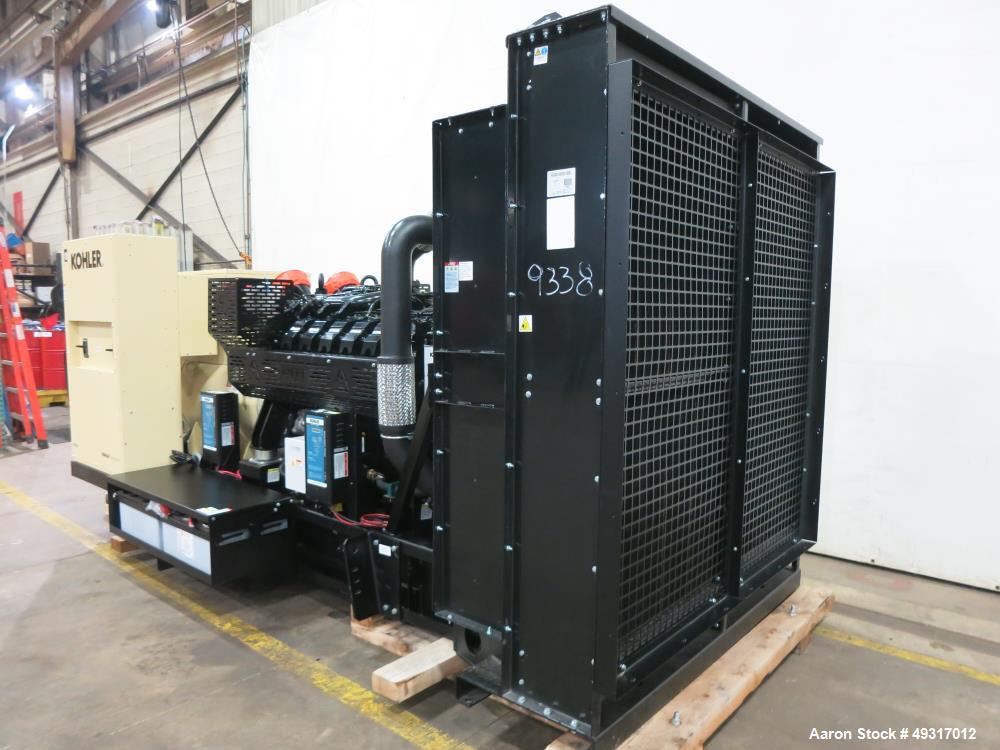 Unused -Kohler 1000 kW Standby (900 kW Prime) Diesel Generator Set