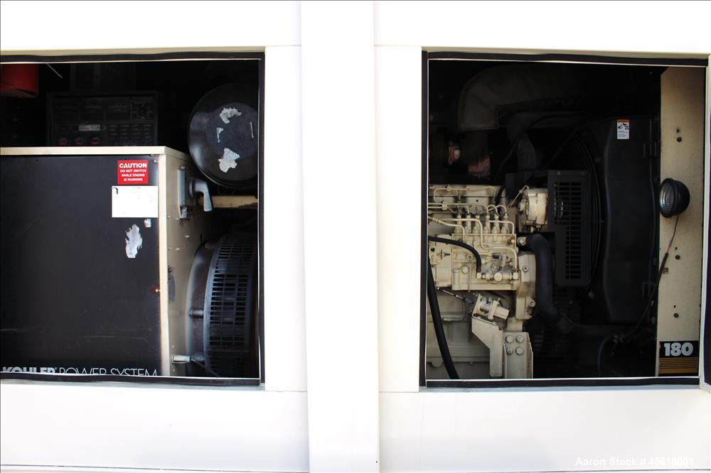 Used 180 kW Kohler Generator, Model KOHU180KWA