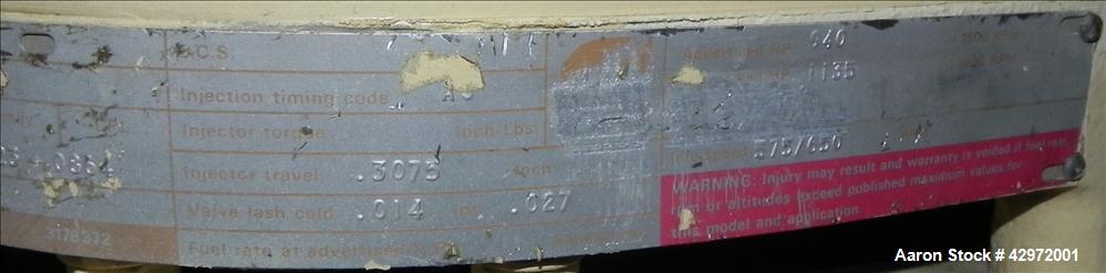 Used Cummins/Kohler 750kW Standby Diesel Generator Set, Model 750ROZ71