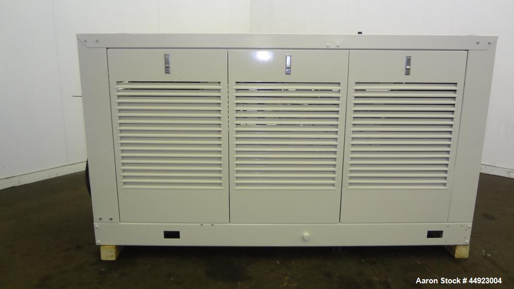 Used Kohler 70kW Standby Natural Gas Generator Set.  Ford model LSC-8751-6005-A engine, serial #22175 F-07-RA. 3/60/240V reconnectable to other voltages.  Weather enclosure.  1393 Hours.  Passed load...